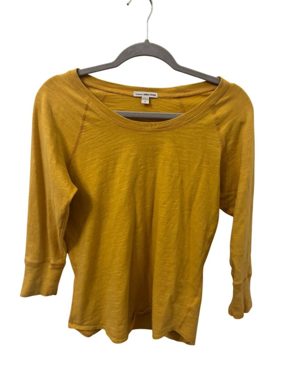 James Perse california 3/4 shirt size 2- s/m